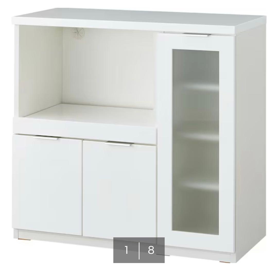 ニトリ　ミドルレンジボード　キッチン棚　食器棚