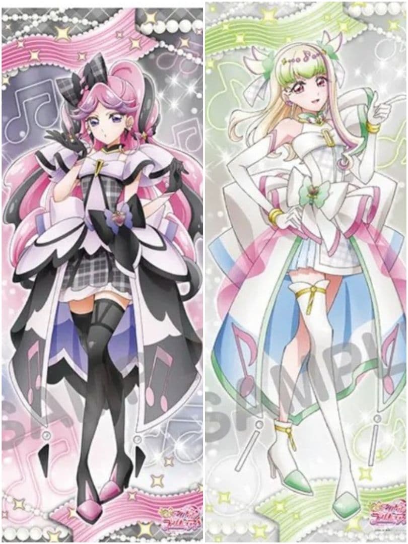 キミとアイドルプリキュア　等身大タペストリー　キュアズキューン　キュアキッス