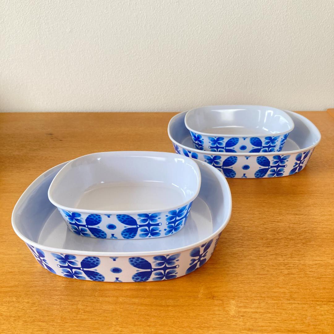 【新品】 スティグ・リンドベリ 復刻版 BLUES ボウル4点セット