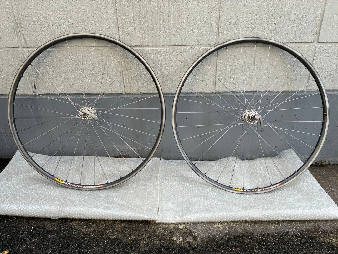 700cリムブレーキ手組みホイールセット