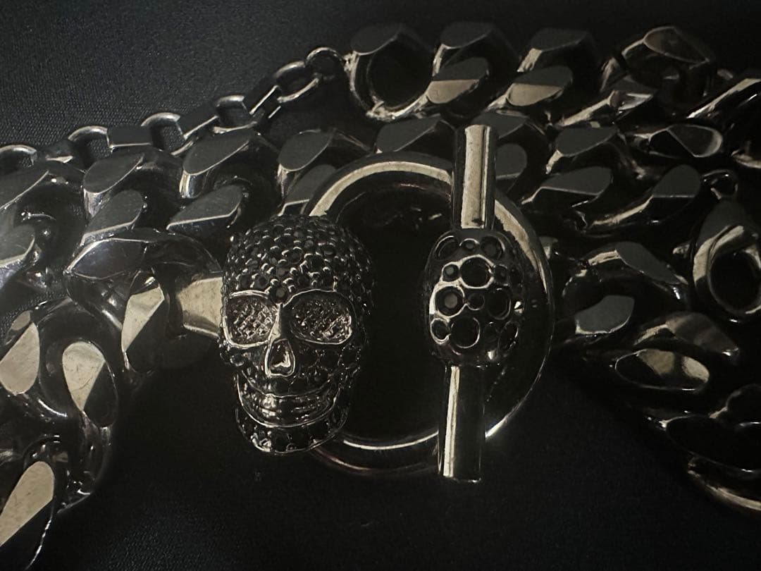 Philipp Plein スカル チェーンネックレス ユニセックス