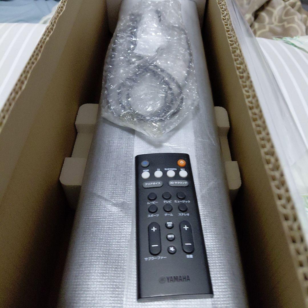YAS-109　YAMAHAサウンドスピーカー　説明書リモコン箱
