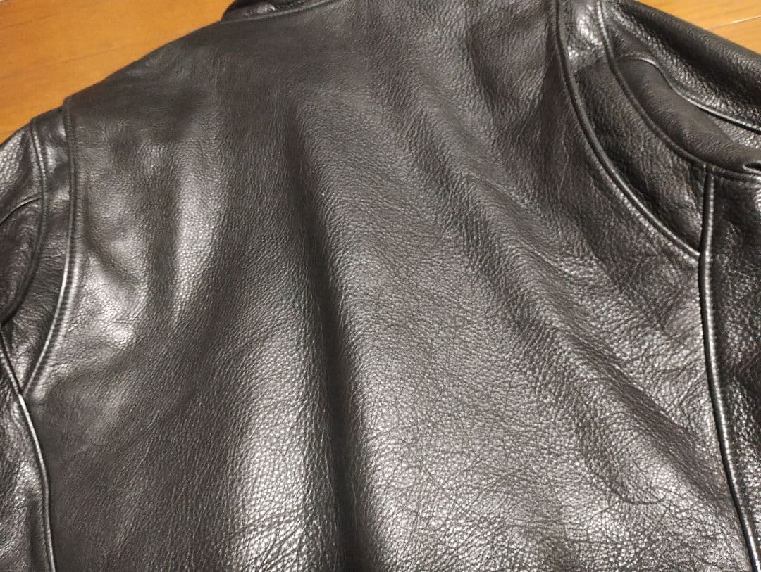 BEAMS PLUS 牛革シングルライダース L　USA製