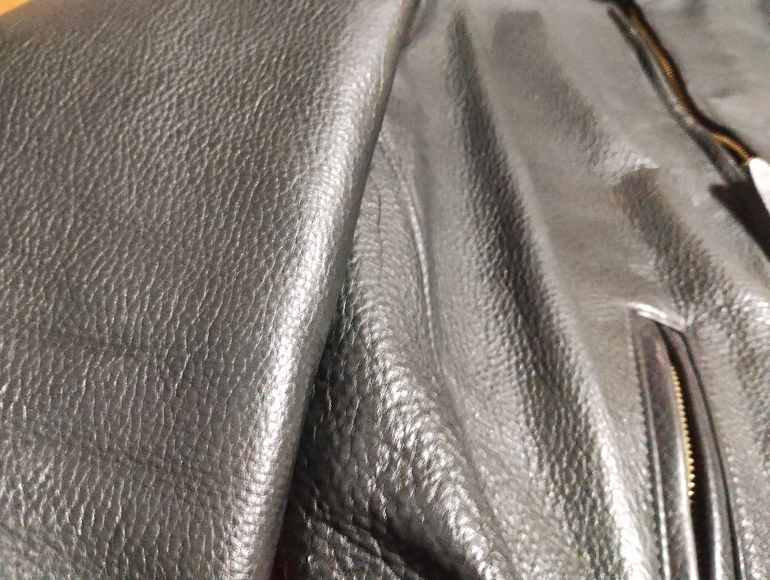 BEAMS PLUS 牛革シングルライダース L　USA製