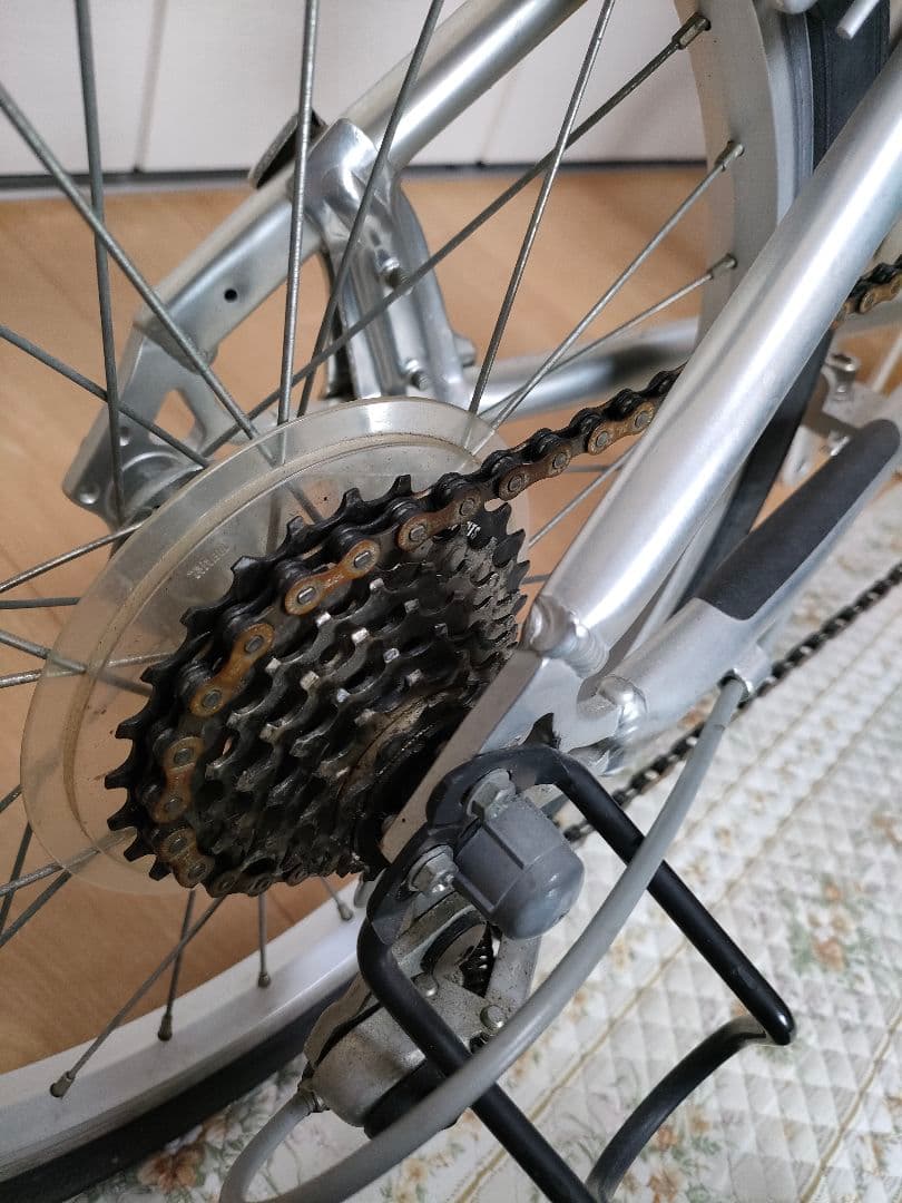 パナソニック ライトウィング B-TW872K 18型 7速 折りたたみ自転車