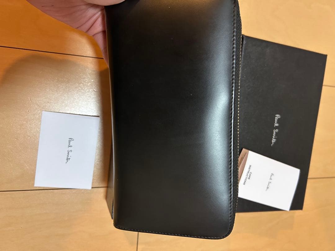 Paul Smith ブラック 長財布　美品