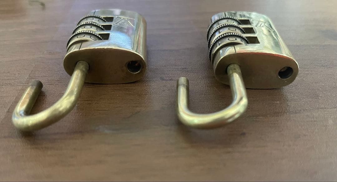 ルイヴィトン カデナ　パドロック ダイヤル式 南京錠 ヴィンテージ