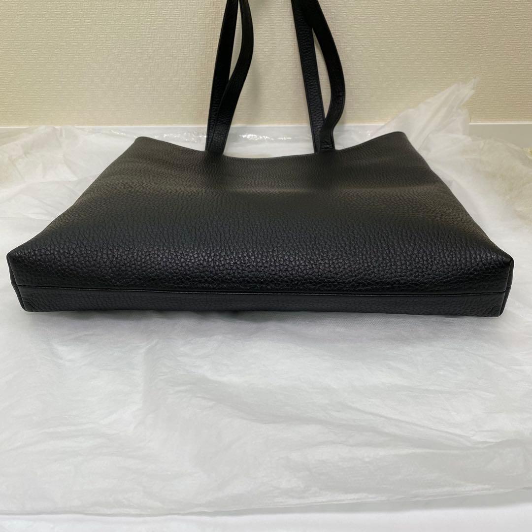 HushTug スマートトート ブラック 本革 姫路レザー トートバッグ