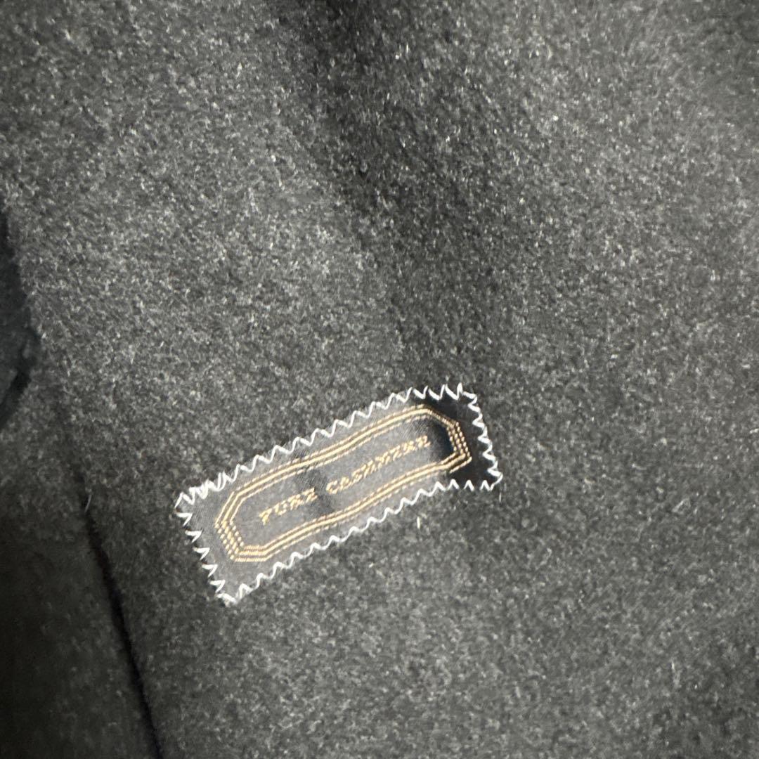 mila schon ダークグレー カシミヤチェスターコート