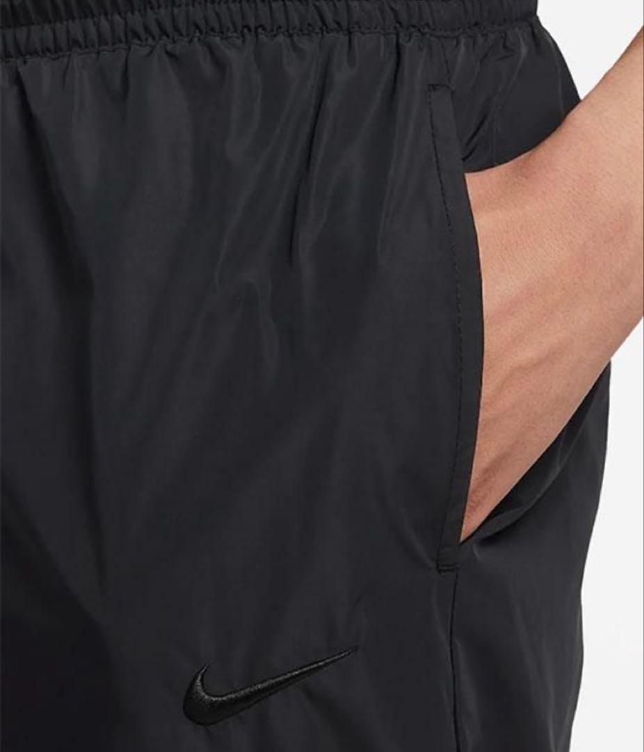 2XL ☆新品タグ付☆ ナイキ　ビッグスウッシュ ウーブンパンツ　ブラック　廃盤