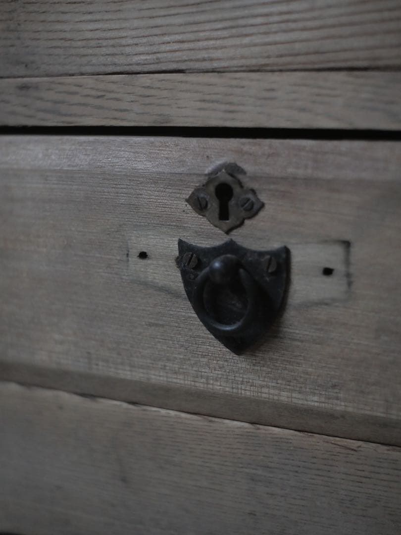 本箱　食器棚　棚　収納棚　食器　器　古家具　古道具　アンティーク　昭和レトロ