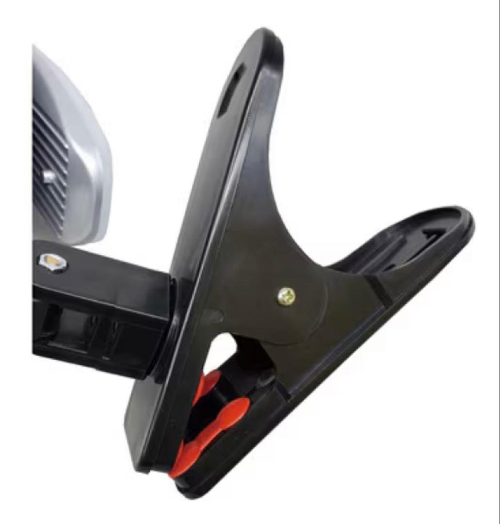 【新品・未開封】投光器　LED電球付クリップランプ　スーパールミネX60CL