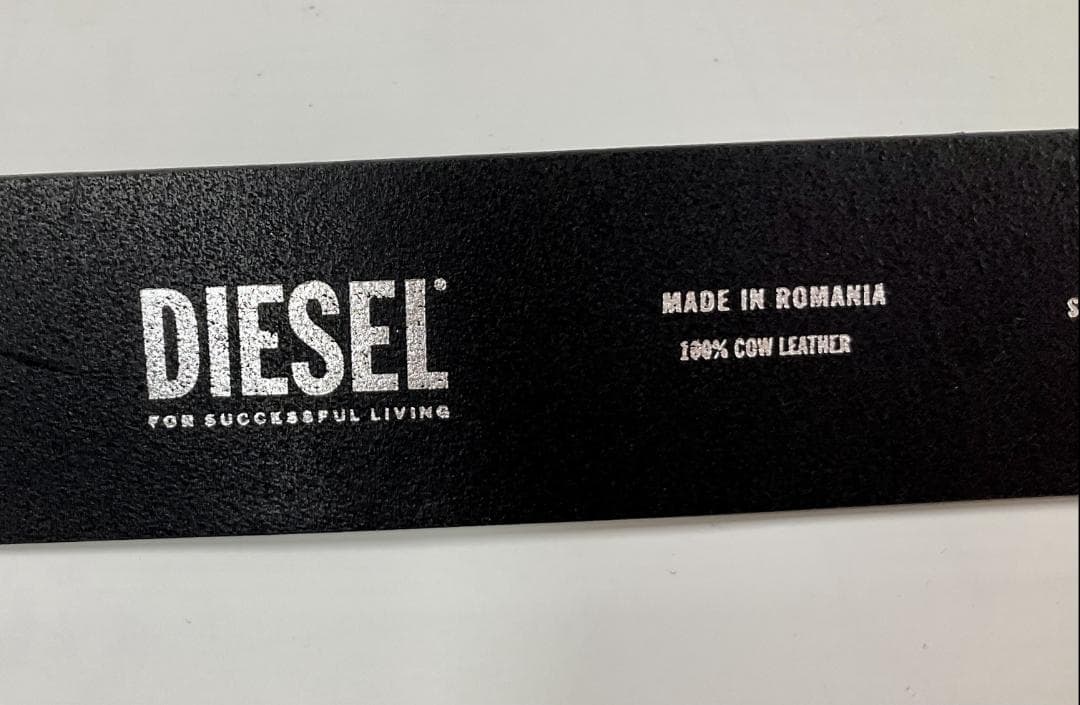 DIESEL　B-1DR　X08516　90　ベルト　ユニセックス　保存袋付き