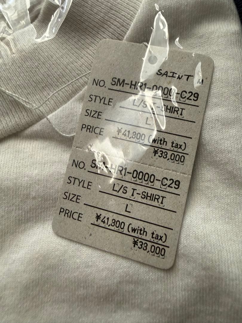 トップス SAINT Mxxxxxx x Dr. Woo DW LS Tee Tattoo