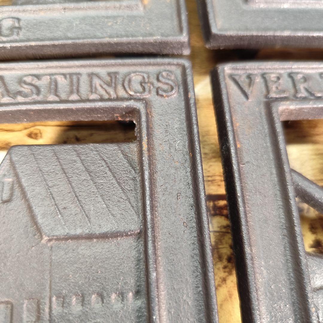 Vermont Castings 鍋敷き 四季のトリベット 4点セット