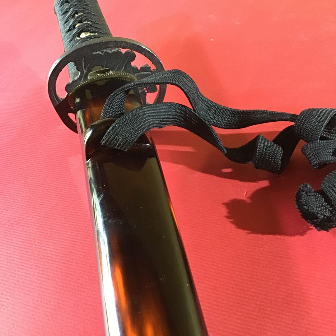 時代物　短刀拵　繋ぎは模造刀　刃は入っていません。