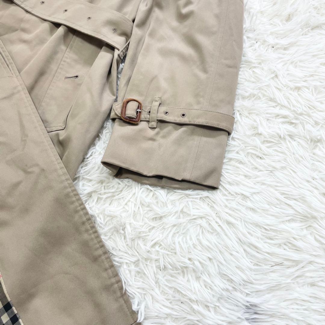 【もも 】Burberrys バーバリー トレンチコート ノバチェック