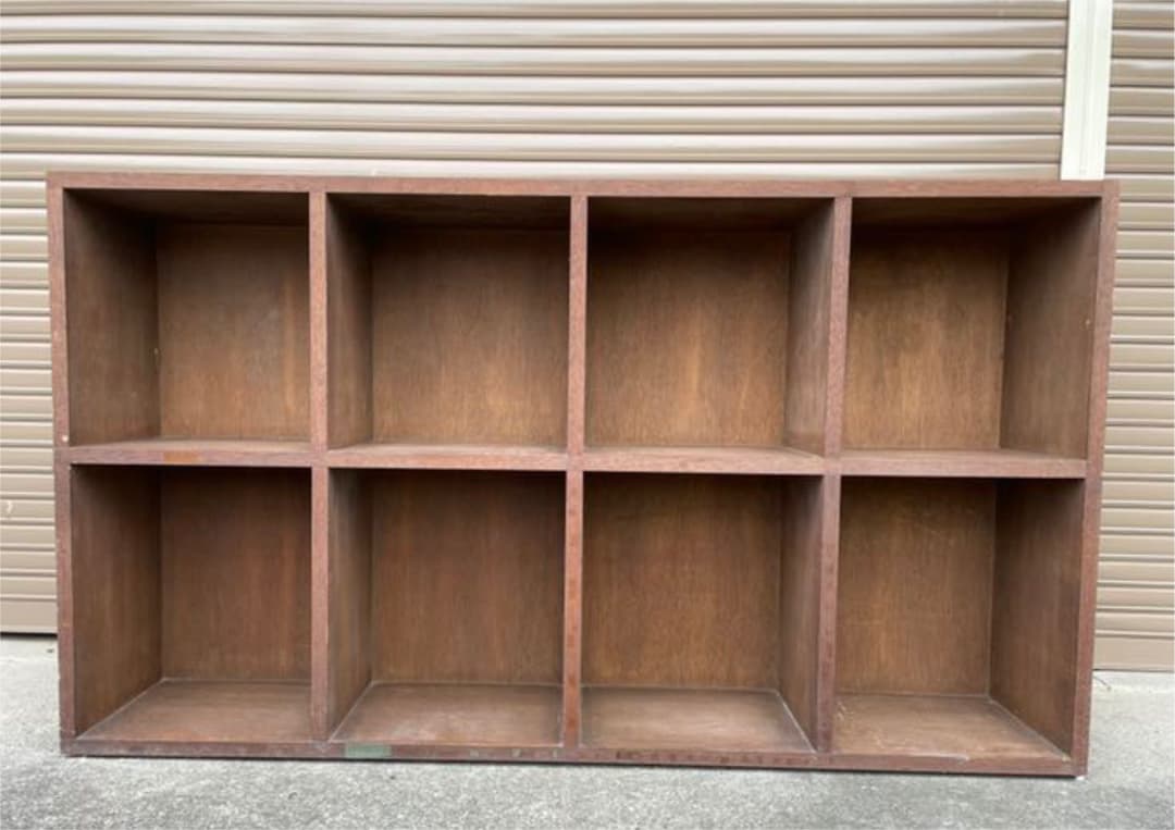 レトロ　アンティーク　木製棚　大きい棚　収納棚