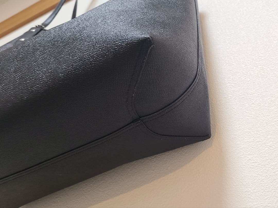 【ポーチ付属】COACH トートバッグ 大容量 A4 ブラック