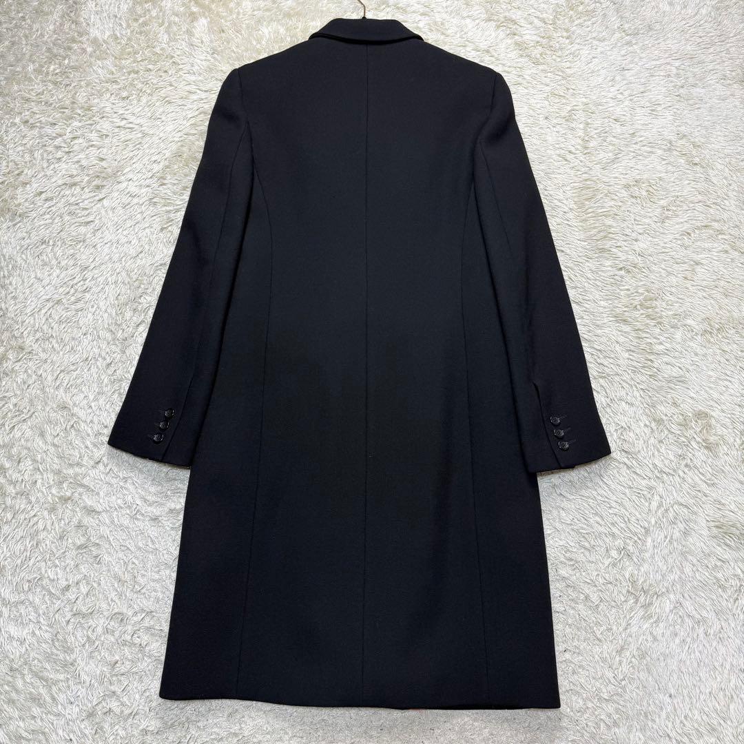 大きいサイズ XL D&Gドルガバ チェスターコート ロング ダブル ブラック