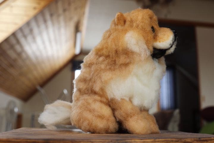 羊毛フェルト　チャウチャウ