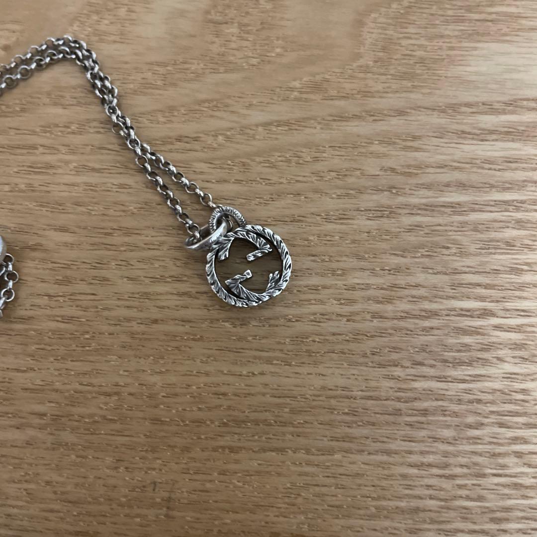【値下げ交渉⭕️】GUCCIシルバー チェーンネックレス