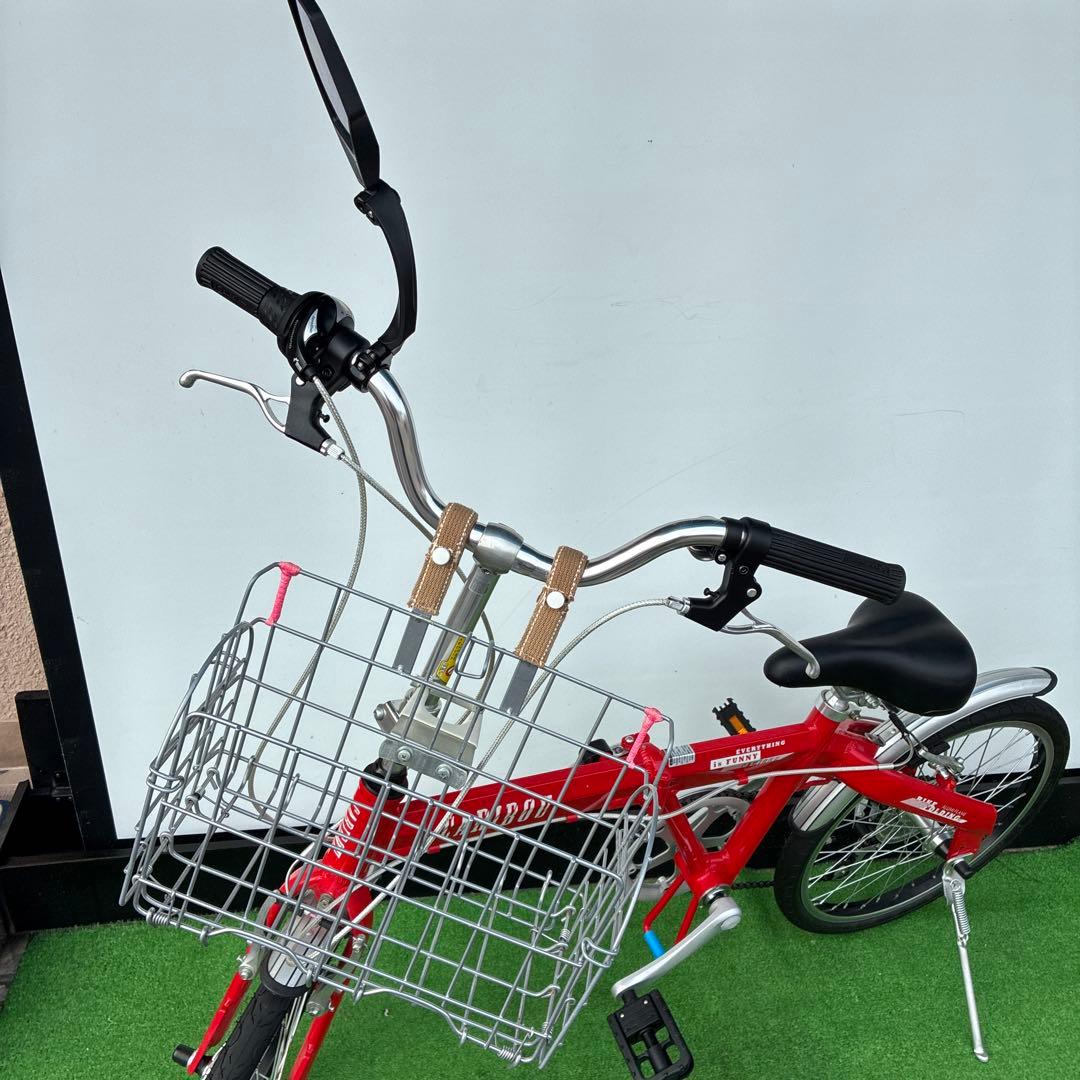 折りたたみ自転車 サカモトテクノ カリブー 20インチ 6段変速　美品