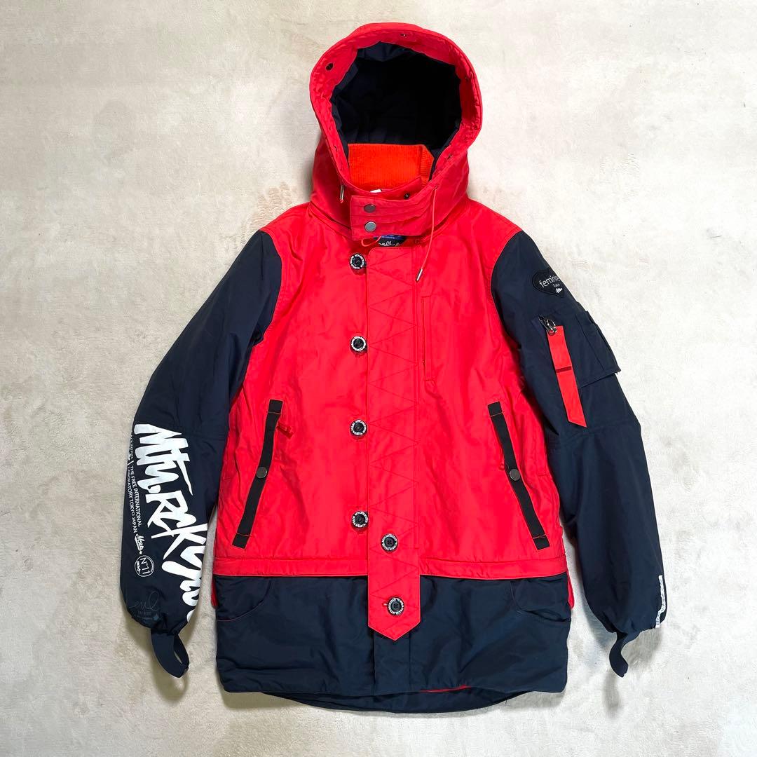 超美品MTN.ROCKS スノーボードウェア フード付き マウンテンロックスター