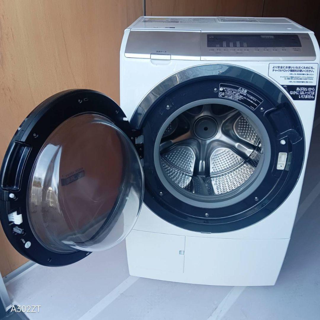 D108 送料設置無料 日立人気モデル　乾燥機能付き洗濯機　11㌔