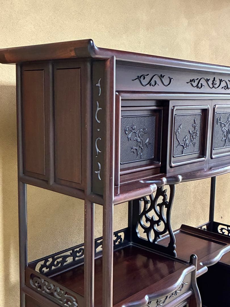 飾り棚、茶箪笥、アンティーク