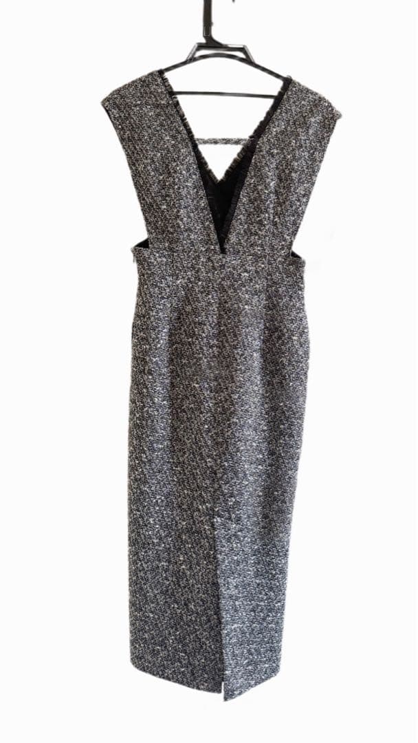 【美品】アプワイザーリッシェ ツイード ラップツイードジャンスカ サイズ0