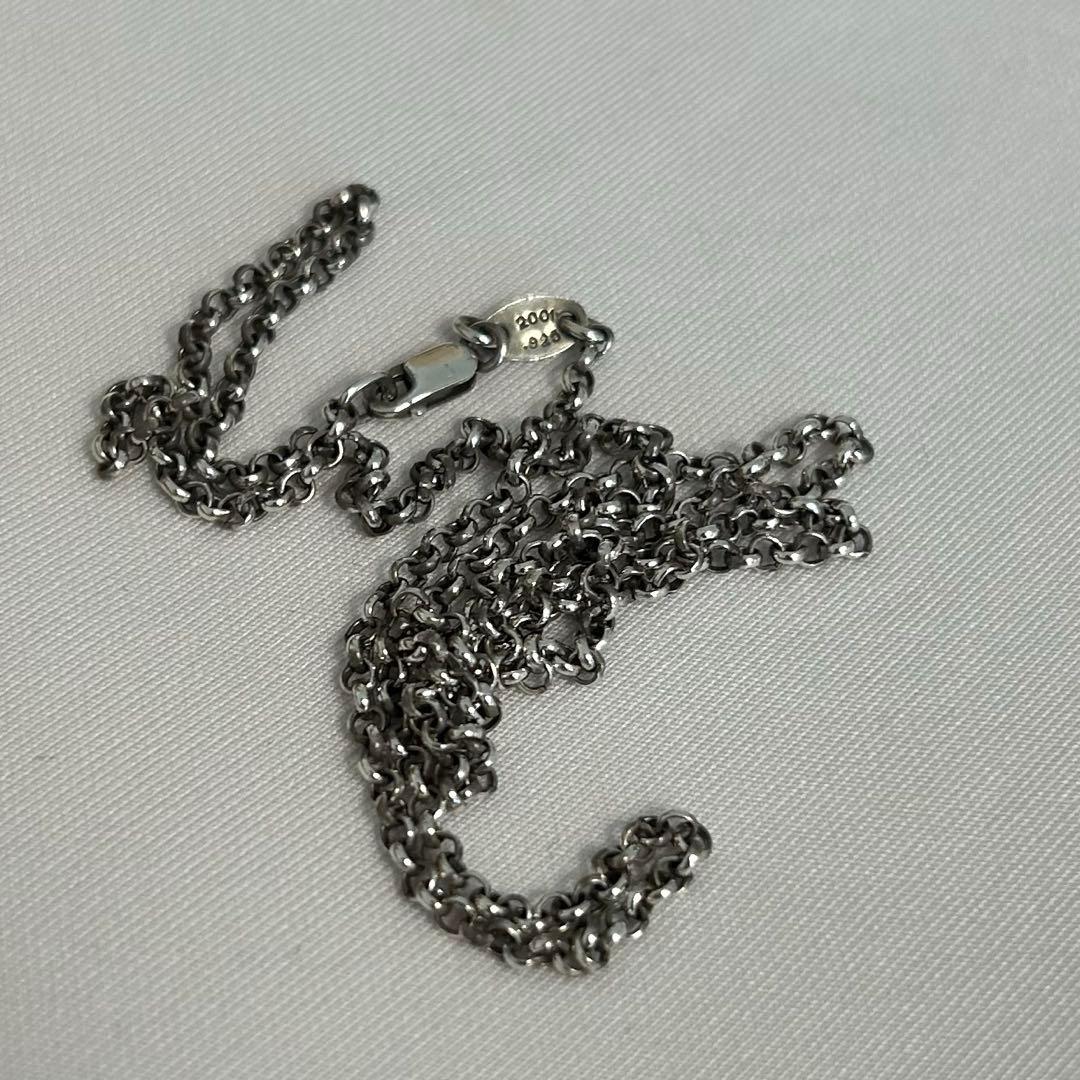 超美品　クロムハーツ ネックレス ロールチェーン20インチ(約50cm)