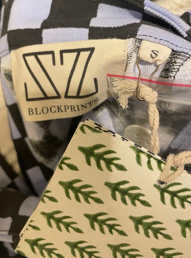 【新品SZ Blockprints タイトロングスカート】