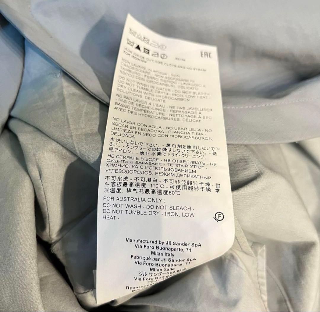 JIL SANDER ジルサンダー フリルショルダーカットソー　Tシャツ