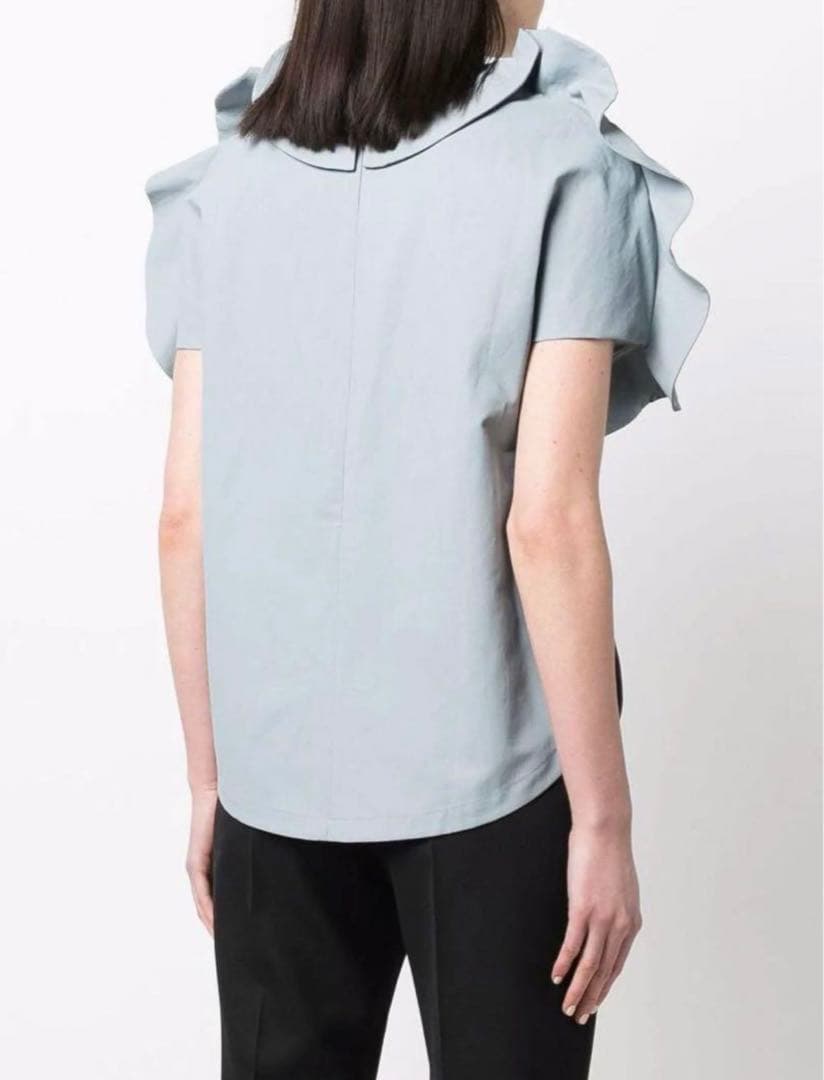 JIL SANDER ジルサンダー フリルショルダーカットソー　Tシャツ