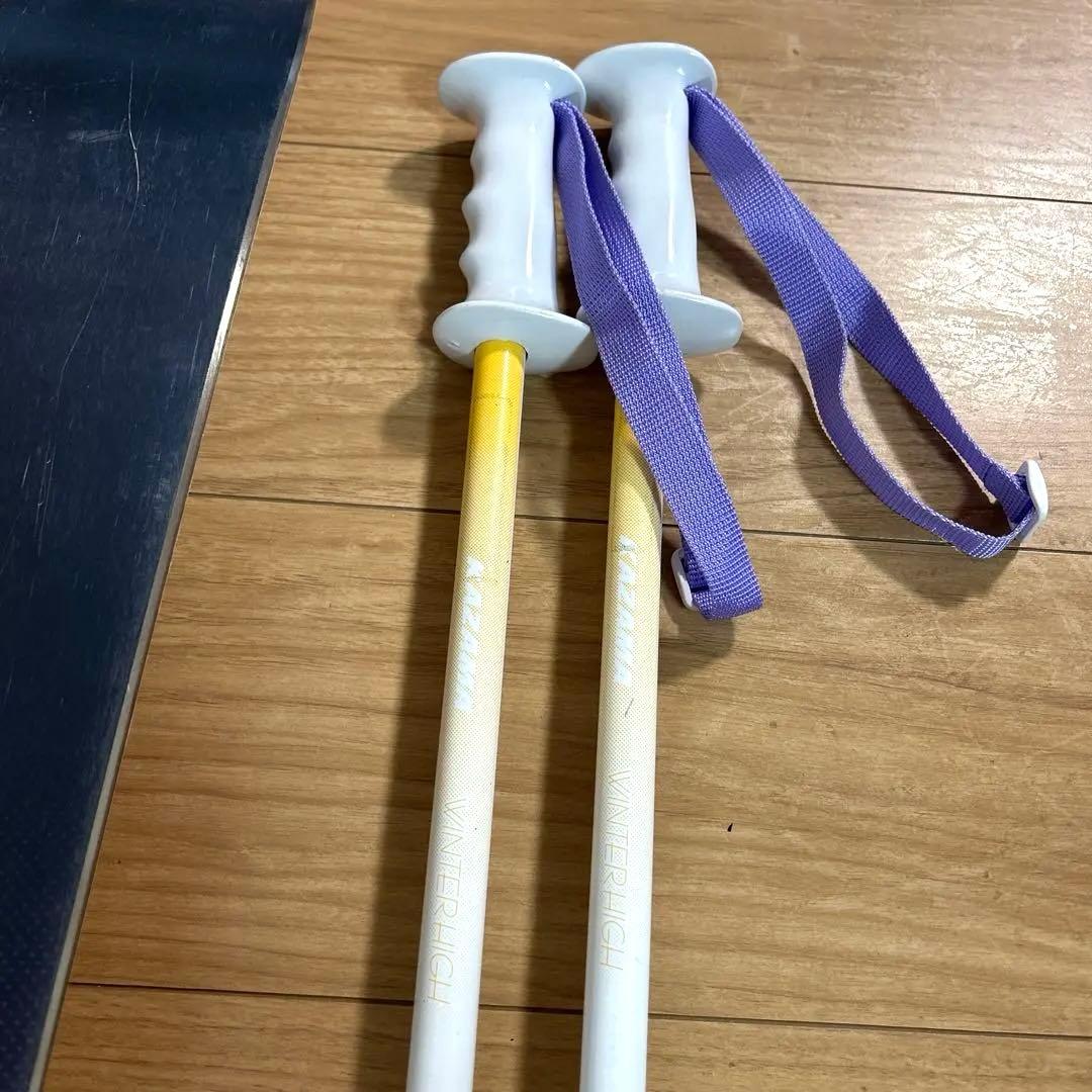 HEAD レディース スキー板 142 ストック107 セット