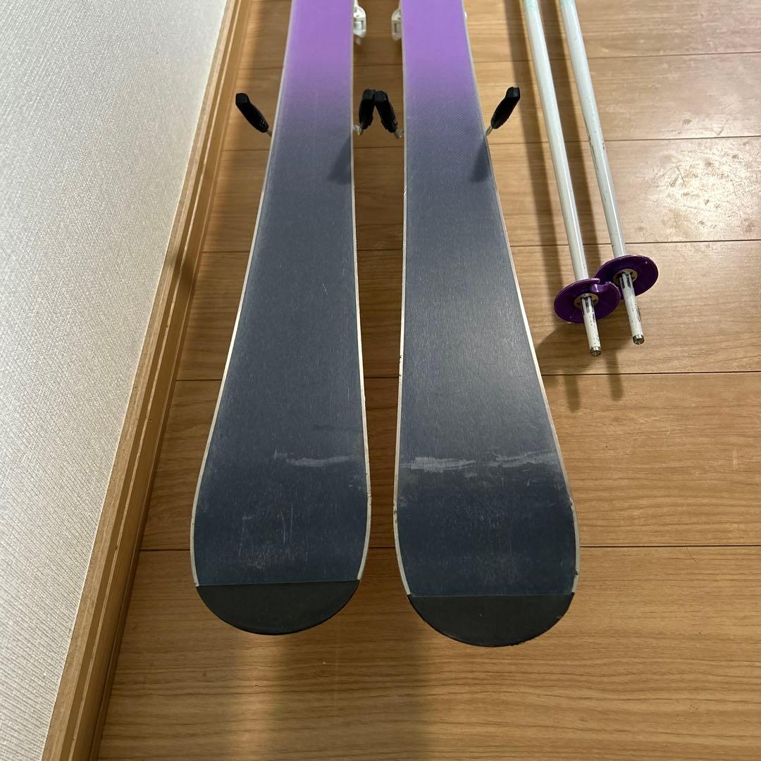 HEAD レディース スキー板 142 ストック107 セット