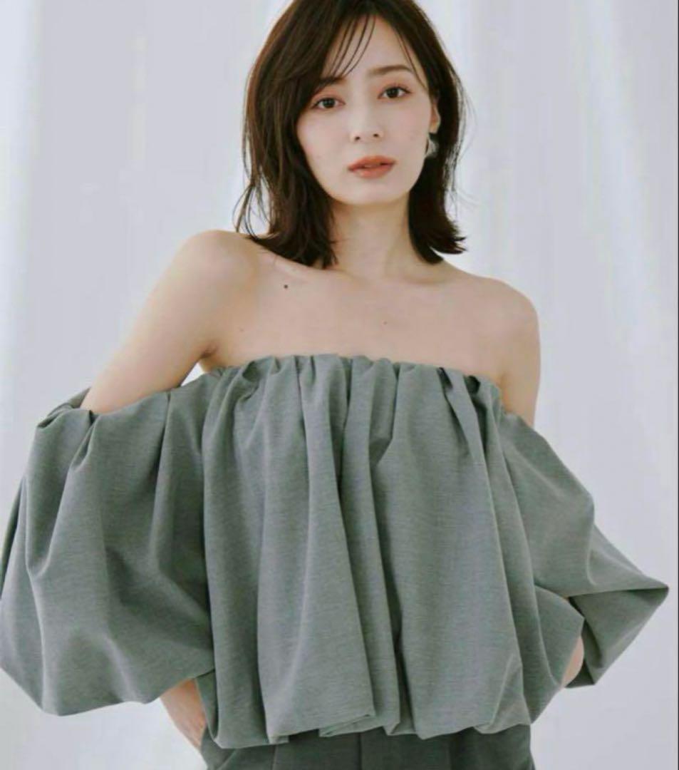 【即日発送可能】 anuans ボリュームバルーントップス