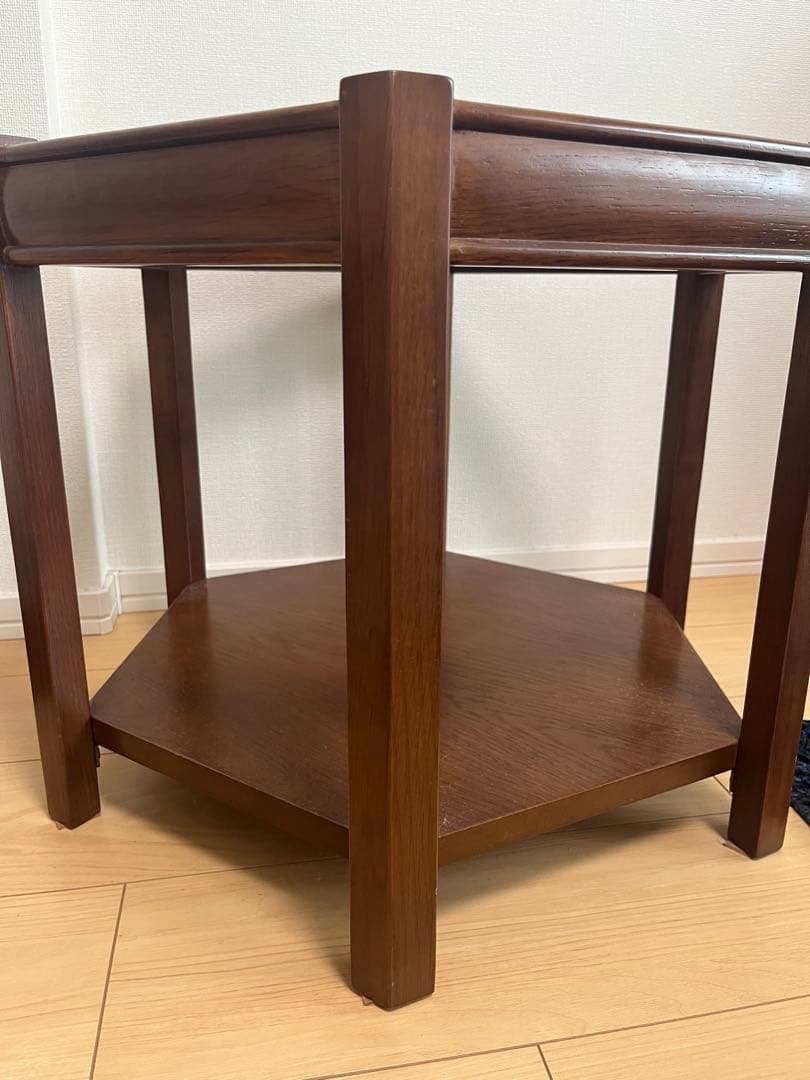 BROOKS HEXAGON TABLE ガラス ブルックスヘキサゴンテーブル