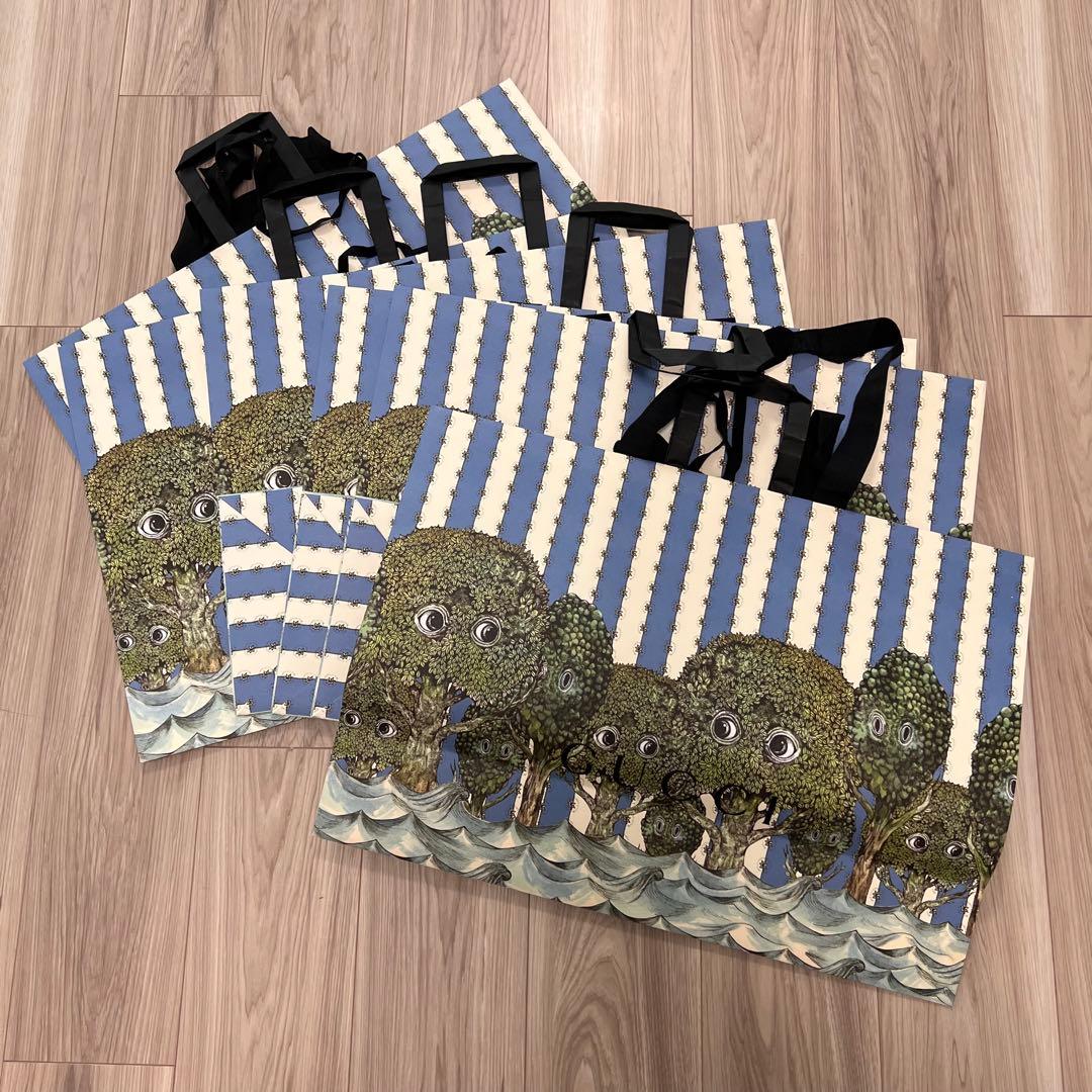 グッチGUCCI×ヒグチユウコ　マチ20cm ショッパー紙袋　ショッピングバッグ