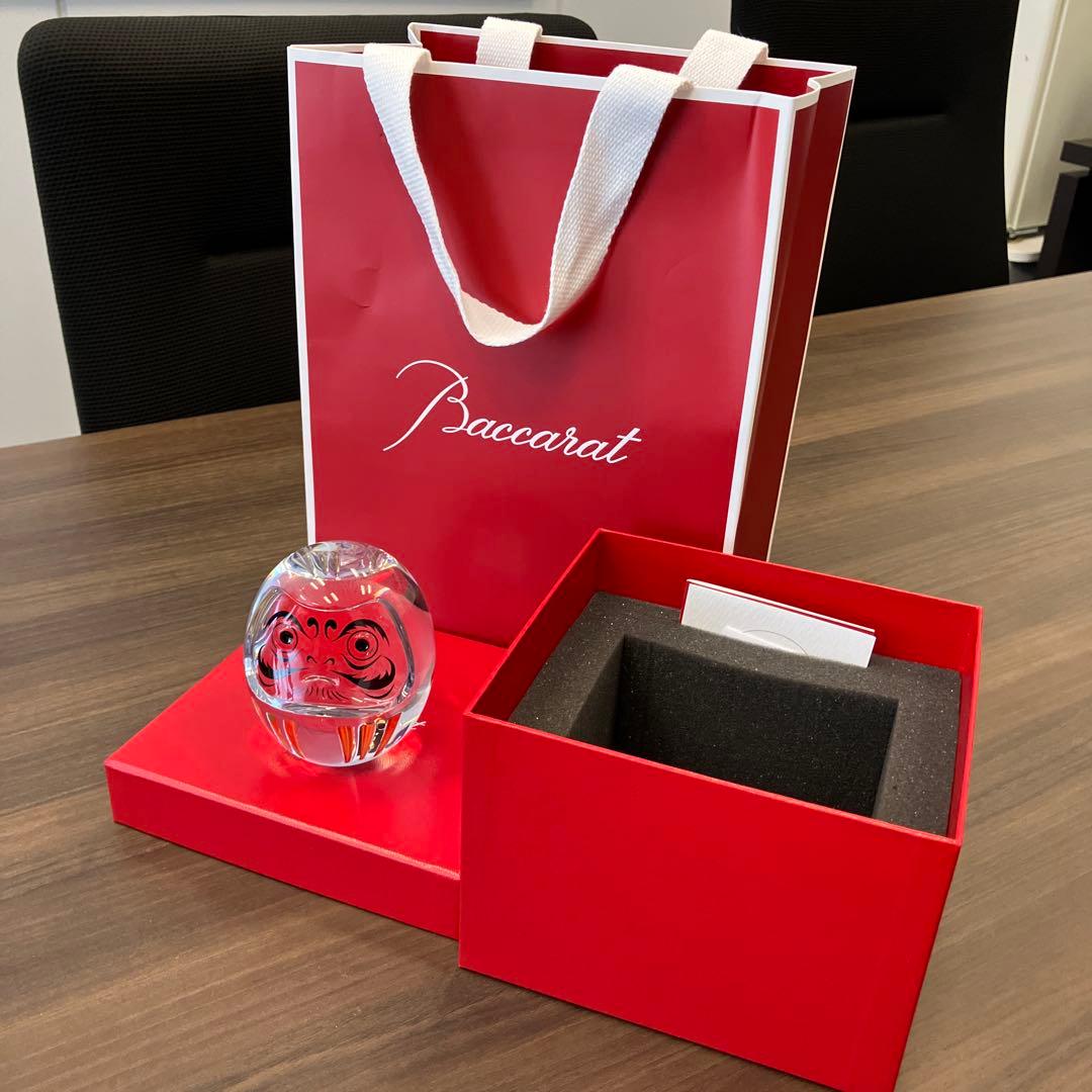 バカラ だるま　置物 縁起物★正規品