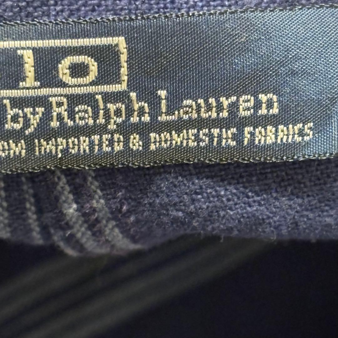 90's ポロラルフローレンUSA製デニムハンティングジャケット コーデュロイ襟