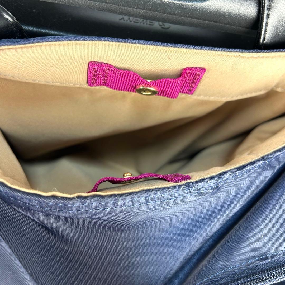 SWANY スワニー　キャリーバッグ　椅子付き　チェアー　紺×黒　買い物カート