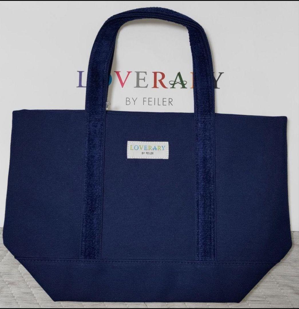 ♤ラブラリーバイフェイラー オールドテディ トートバッグ 小 ネイビー