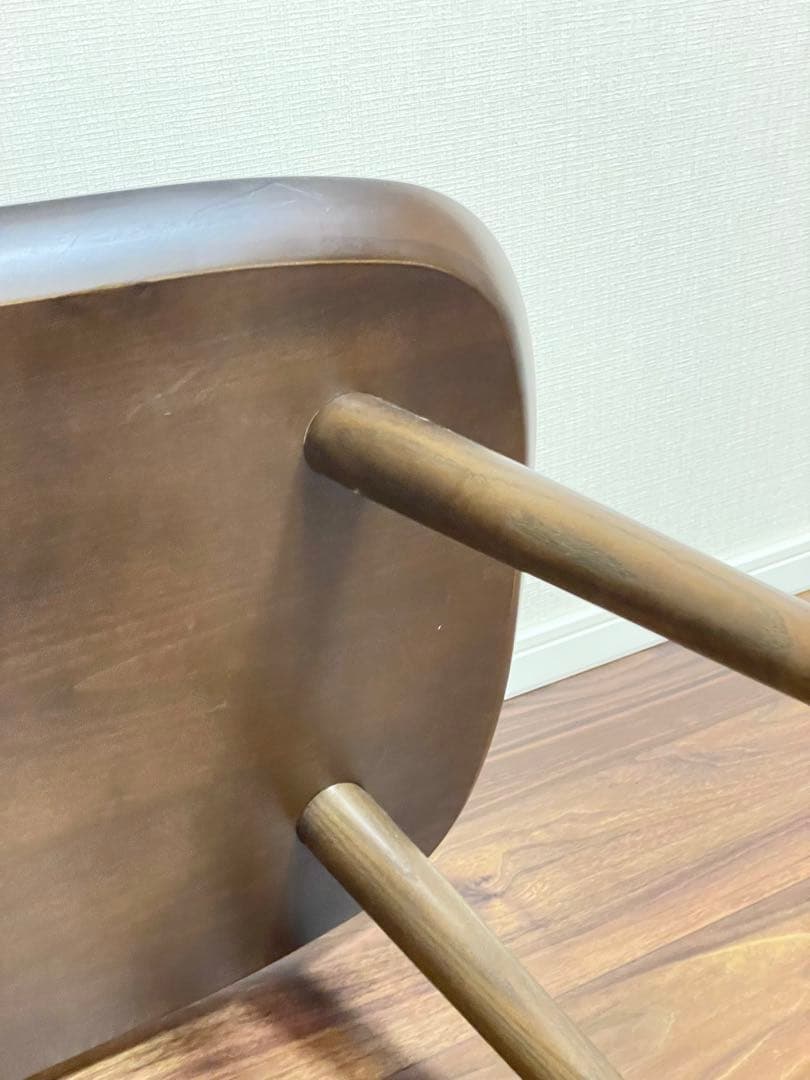 カワジュン KAWAJUN トルニオローテーブル ダークブラウン 100×40