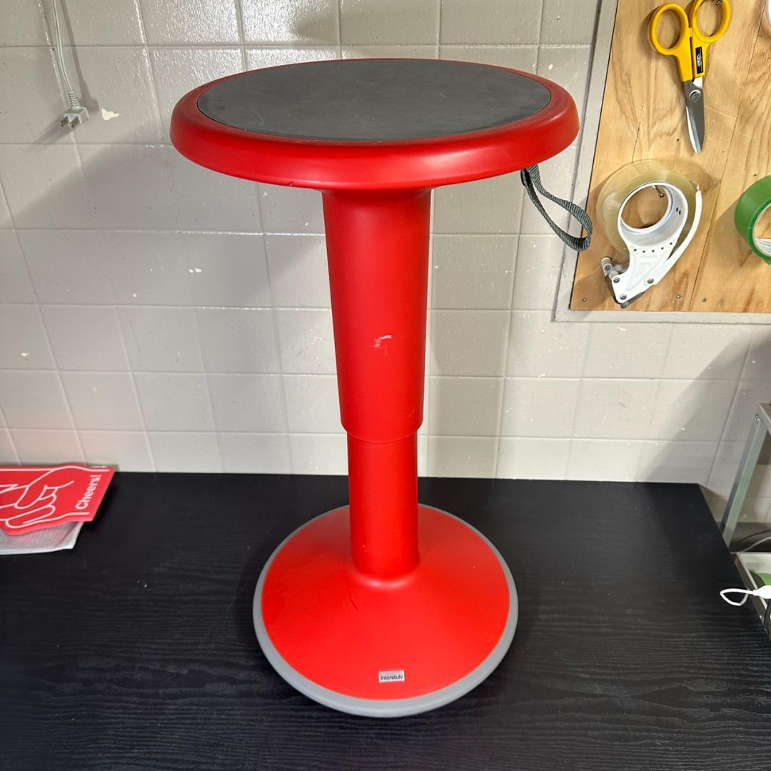 Cassina ixc. UP IS1 昇降式スツール レッド インタースツール