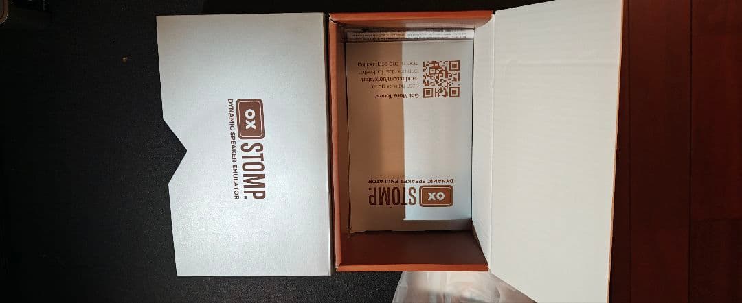 OX STOMP ギターエフェクター シルバー