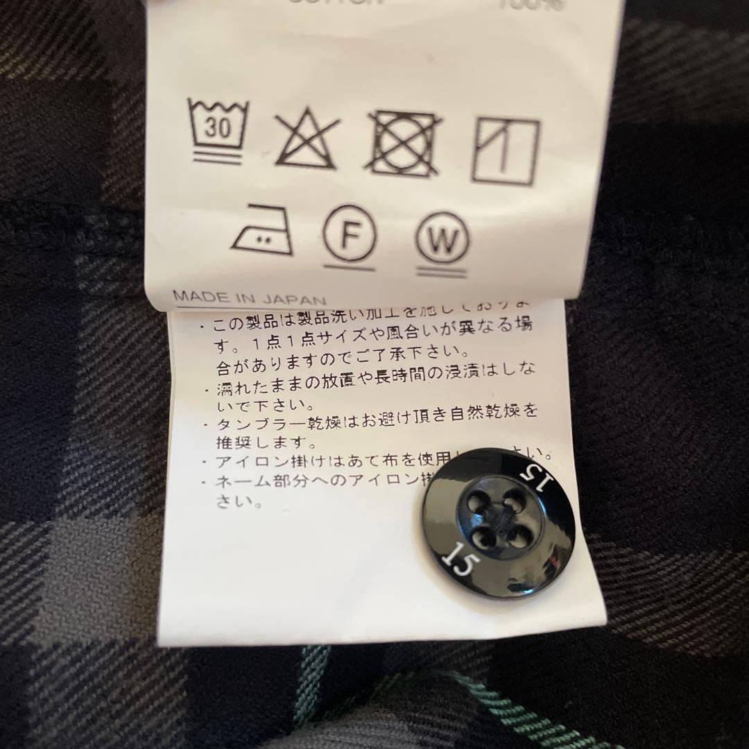 NEIGHBORHOOD チェック柄長袖シャツ