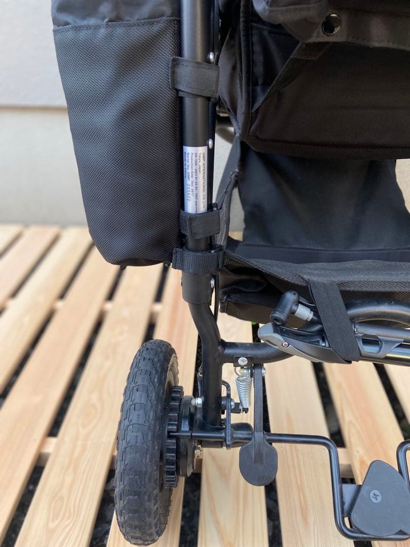 【美品】エアバギー　ココプレミア　フロムバース　アースブラック　レインカバー付