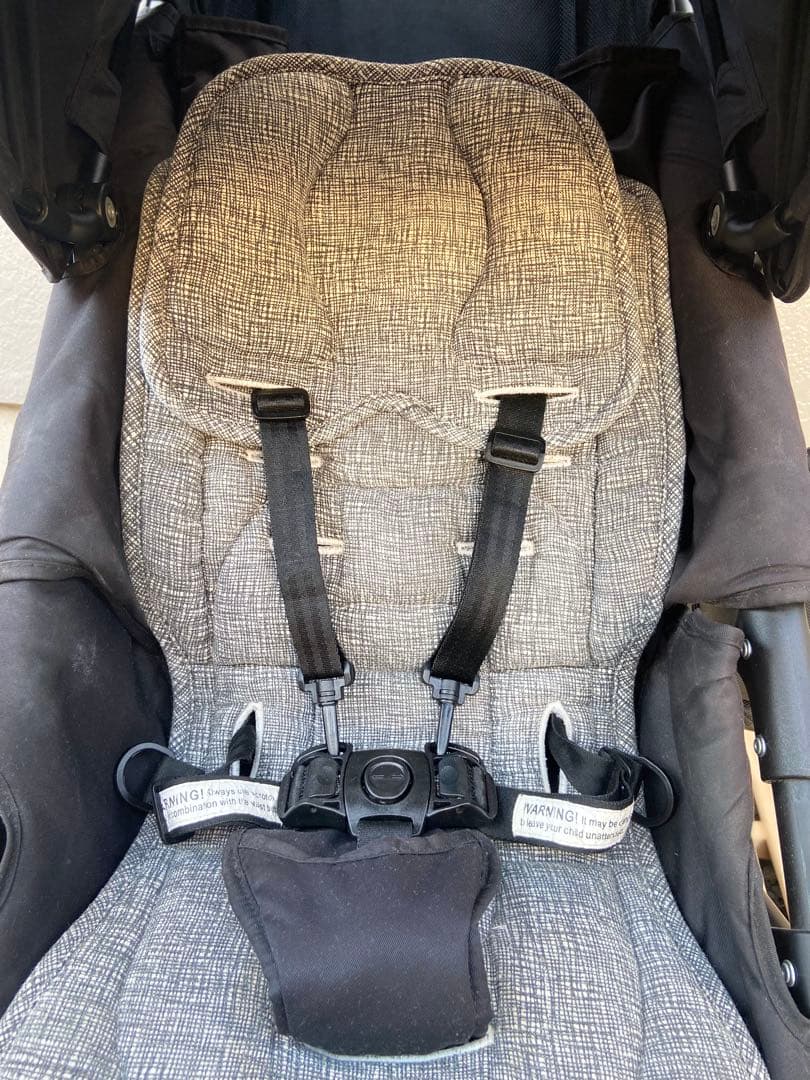 【美品】エアバギー　ココプレミア　フロムバース　アースブラック　レインカバー付